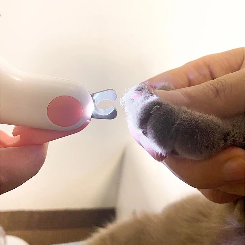 LED Light Cat Nail Clipper