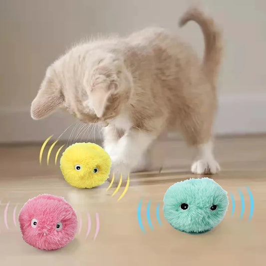 Chirping Cat Toy Ball