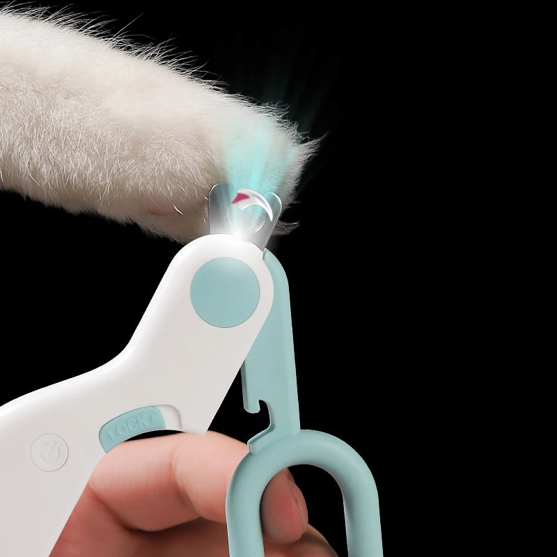 LED Light Cat Nail Clipper