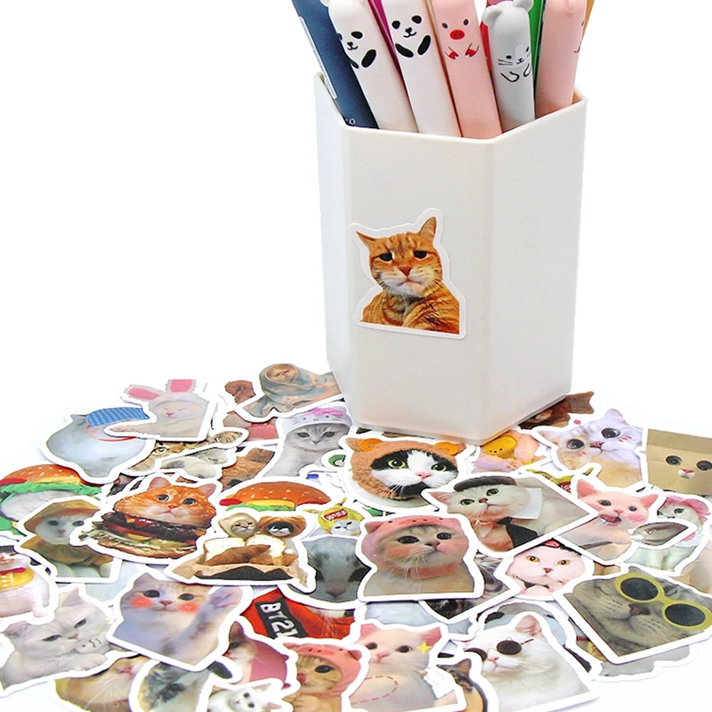 Funny Cat Stickers