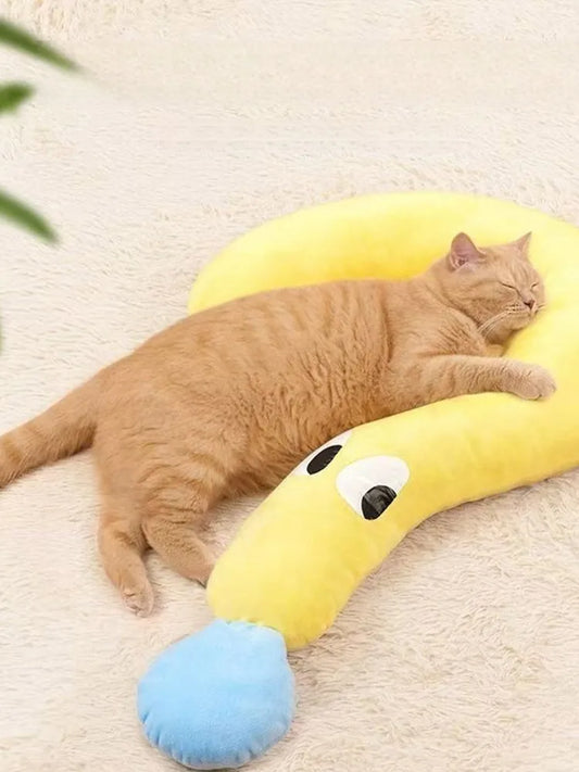 Cozy U-Shaped Pet Pillow & Blanket