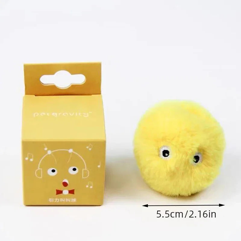 Chirping Cat Toy Ball